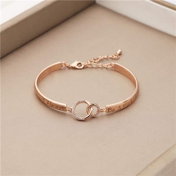 Boss Going Away Bracelet - 'You'll Always Be a Part of Us' Coworker Leaving Gift - Picture 3 of 7